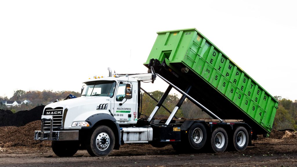 1 Rated Dumpster Rental Near Me Delaware Valley, PA Mulch Express